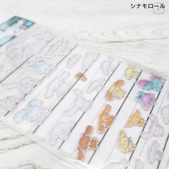 Japan Sanrio 4 Size Sticker Glass Style - Cinnamoroll - 2