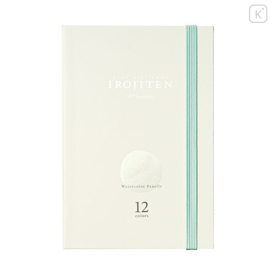 Japan Tombow Irojiten Watercolor Pencils - 12-Color Set - 1