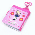 Japan Sanrio Mini Photo Album Keychain Card Case - Hello Kitty - 2