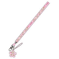 Japan Sanrio Mascot Neck Strap - Corocorokuririn : Pink