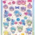 Japan Monchhichi Uruchuru Pop Seal - Bebichhichi-chan & Bebichhichi-kun : Colorful - 2