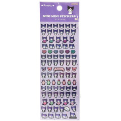 Japan Sanrio Mini Mini Stickers - Kuromi : Hologram