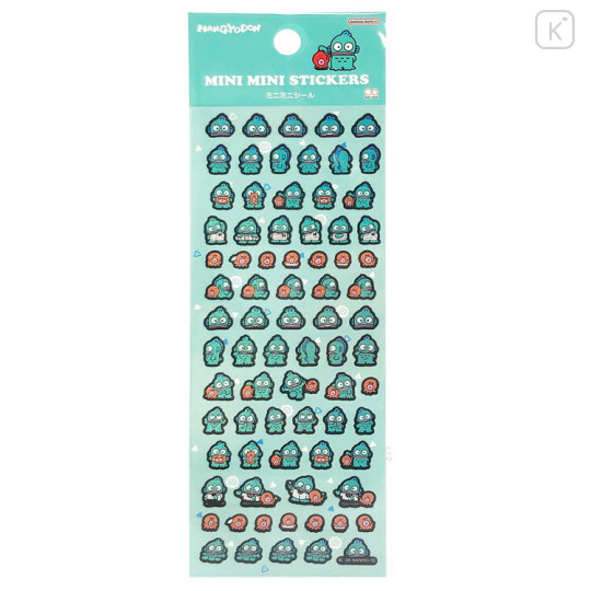 Japan Sanrio Mini Mini Stickers - Hangyodon : Hologram - 1