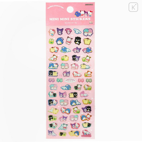 Japan Sanrio Mini Mini Stickers - Characters : Hologram - 1