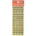 Japan Peanuts Mini Mini Stickers - Snoopy : Hologram - 1