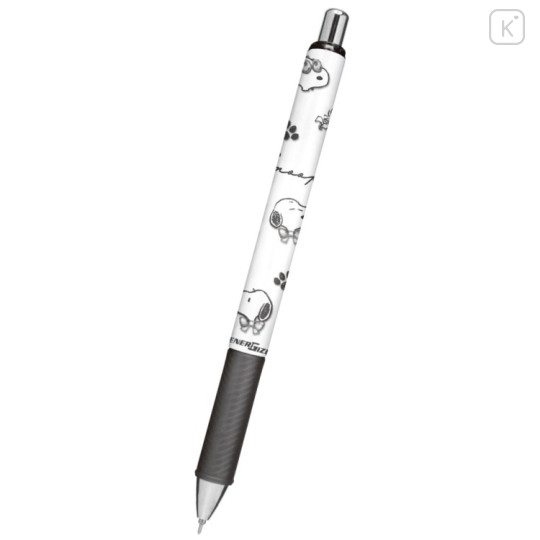 Japan Peanuts EnerGize Mechanical Pencil - Snoopy & Woodstock : Silver Mode - 1