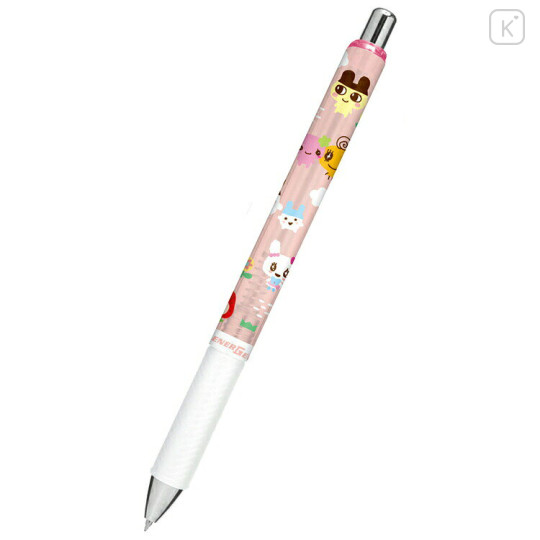Japan Tamagotchi EnerGel Gel Pen - Pattern Pink - 1