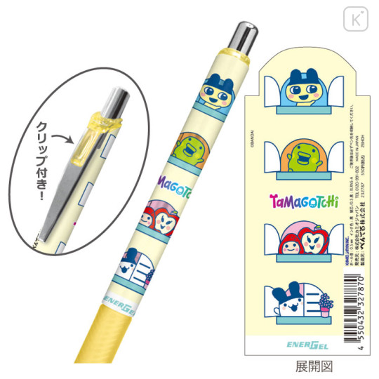 Japan Tamagotchi EnerGel Gel Pen - Window - 2