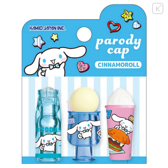 Japan Sanrio Parody Pencil Cap Set - Cinnamoroll : American Diner - 1