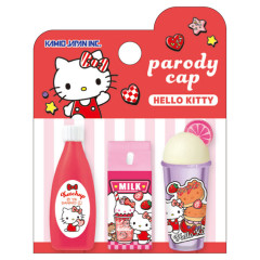 Japan Sanrio Parody Pencil Cap Set - Hello Kitty : American Diner