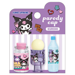 Japan Sanrio Parody Pencil Cap Set - Kuromi : American Diner