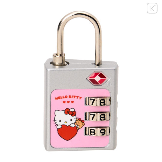 Japan Sanrio TSA 3-Dial Lock - Hello Kitty - 2