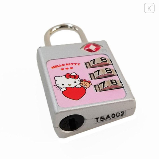 Japan Sanrio TSA 3-Dial Lock - Hello Kitty - 5