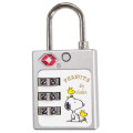 Japan Peanuts TSA 3-Dial Lock - Snoopy - 4
