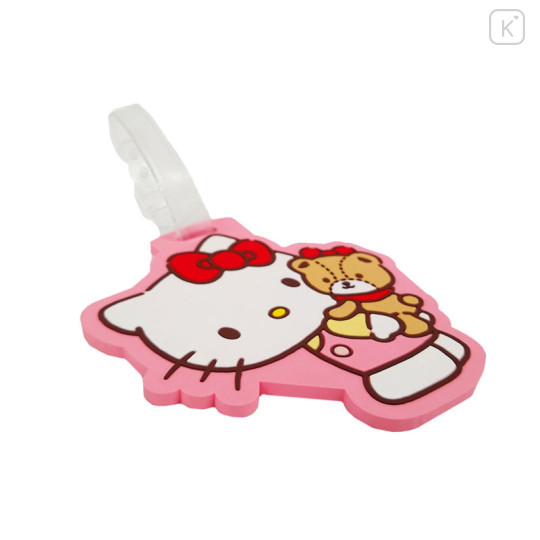 Japan Sanrio Name Tag - Hello Kitty & Tiny Chum : Pink - 3