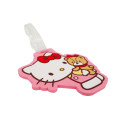 Japan Sanrio Name Tag - Hello Kitty & Tiny Chum : Pink - 3