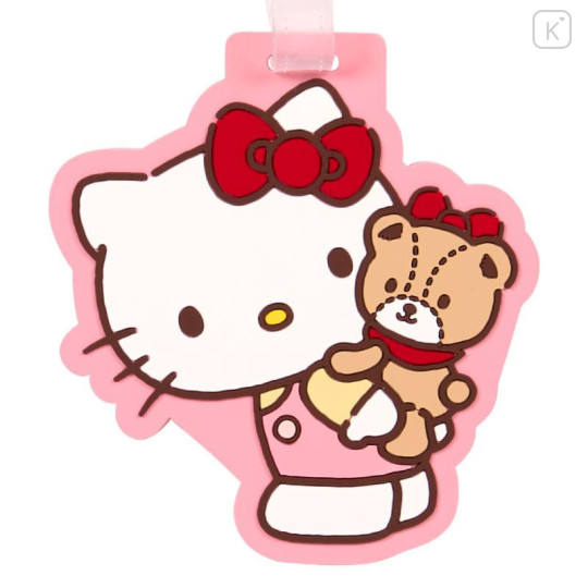 Japan Sanrio Name Tag - Hello Kitty & Tiny Chum : Pink - 4