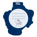 Japan Sanrio Name Tag - Hello Kitty & Tiny Chum : Navy - 5
