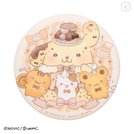 Japan Sanrio Dolly Mix Can Badge Set - Cinnamoroll & Pochacco & Pompompurin - 4
