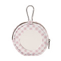 Japan Sanrio Dolly Mix Carabiner Pouch with Mirror - Cinnamoroll & Pochacco & Pompompurin : Brown - 2