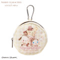 Japan Sanrio Dolly Mix Carabiner Pouch with Mirror - Cinnamoroll & Pochacco & Pompompurin : Yellow - 1