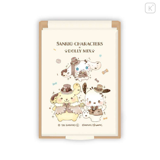 Japan Sanrio Dolly Mix Mirror - Cinnamoroll & Pochacco & Pompompurin - 1