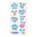 Japan Sanrio Shaker Stickers - Usahana : Blue - 2