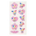 Japan Sanrio Shaker Stickers - Usahana : Pink - 2