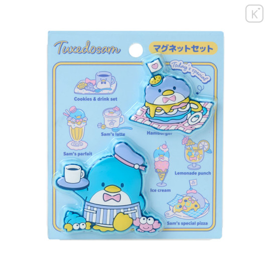 Japan Sanrio Original Magnet Set - Tuxedosam : Cafe - 1