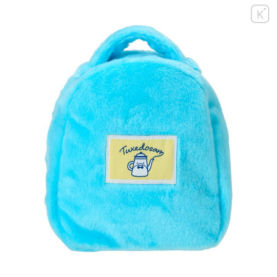 Japan Sanrio Original Character-Shaped Cosmetic Pouch - Tuxedosam : Cafe - 2