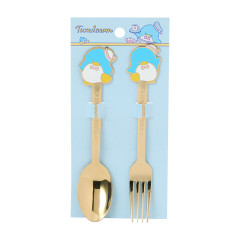Japan Sanrio Original Spoon & Fork Set - Tuxedosam : Cafe