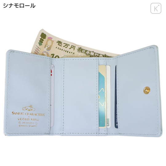 Japan Sanrio Clasp Bifold Wallet - Cinnamoroll : Dolly Mix - 2