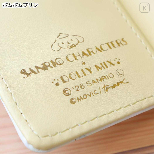 Japan Sanrio Clasp Bifold Wallet - Pompompurin : Dolly Mix - 6