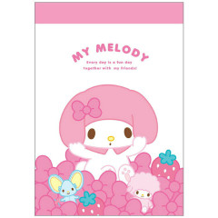 Japan Sanrio Mini Notepad - My Melody : Hidden Little Friends