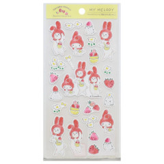 Japan Sanrio × Tokoro Komugi Cotton Sticker - My Melody