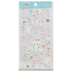 Japan Sanrio × Tokoro Komugi Cotton Sticker - Cinnamoroll