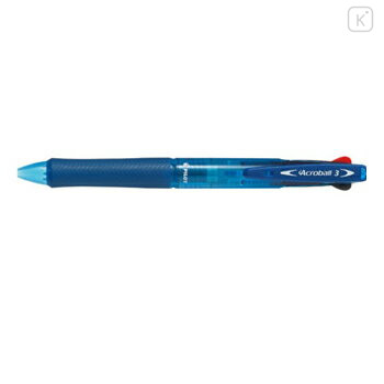Japan Pilot Acroball 3 Multi Ballpoint Pen - 0.7mm Clear Blue - 1