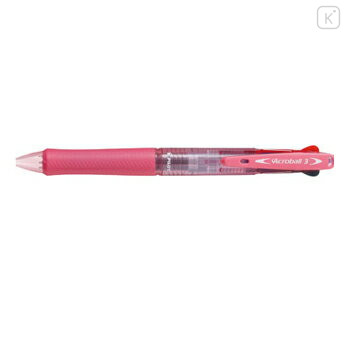 Japan Pilot Acroball 3 Multi Ballpoint Pen - 0.7mm Clear Soft Pink - 1