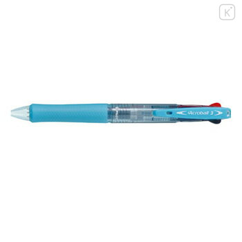 Japan Pilot Acroball 3 Multi Ballpoint Pen - 0.7mm Clear Soft Blue - 1