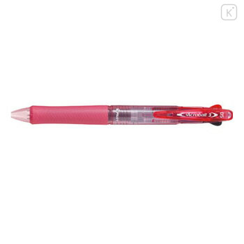 Japan Pilot Acroball 3 Multi Ballpoint Pen - 0.5mm Clear Soft Pink - 1