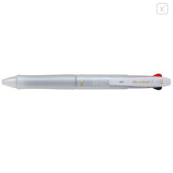 Japan Pilot Acroball 3 Multi Ballpoint Pen - 0.3mm Pearl White - 1