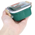 Japan Peanuts Bento Lunch Box 150ml - Olaf & Snoopy : Content & Happy Green - 2