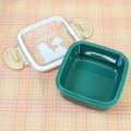 Japan Peanuts Bento Lunch Box 150ml - Olaf & Snoopy : Content & Happy Green - 3