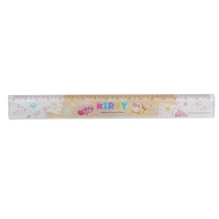 Japan Kirby 17cm Ruler - Kirby & Waddle Dee : Pupupu Drawing Time