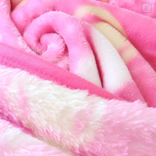 Japan Kirby Flannel Lap Blanket - Kirby's Dream Land Pink - 2