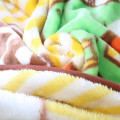 Japan Super Mario Flannel Lap Blanket - Super Mario Brothers Let's Go Adventure - 2