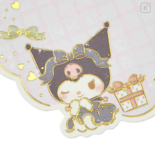 Japan Sanrio Multipurpose Mini Card Set - Kuromi - 2