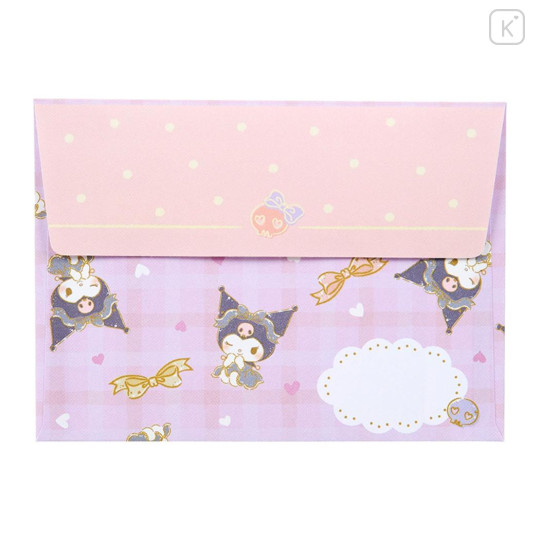 Japan Sanrio Multipurpose Mini Card Set - Kuromi - 3