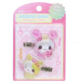 Japan Q-LiA Bonbon Drop Maegami Clip Set - Candy Twins A - 1