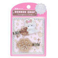 Japan Q-LiA Bonbon Drop Maegami Clip Set - Leopard A - 1